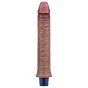 LoveToy Gode vibrant Softee Wizz 21 x 4cm Marron